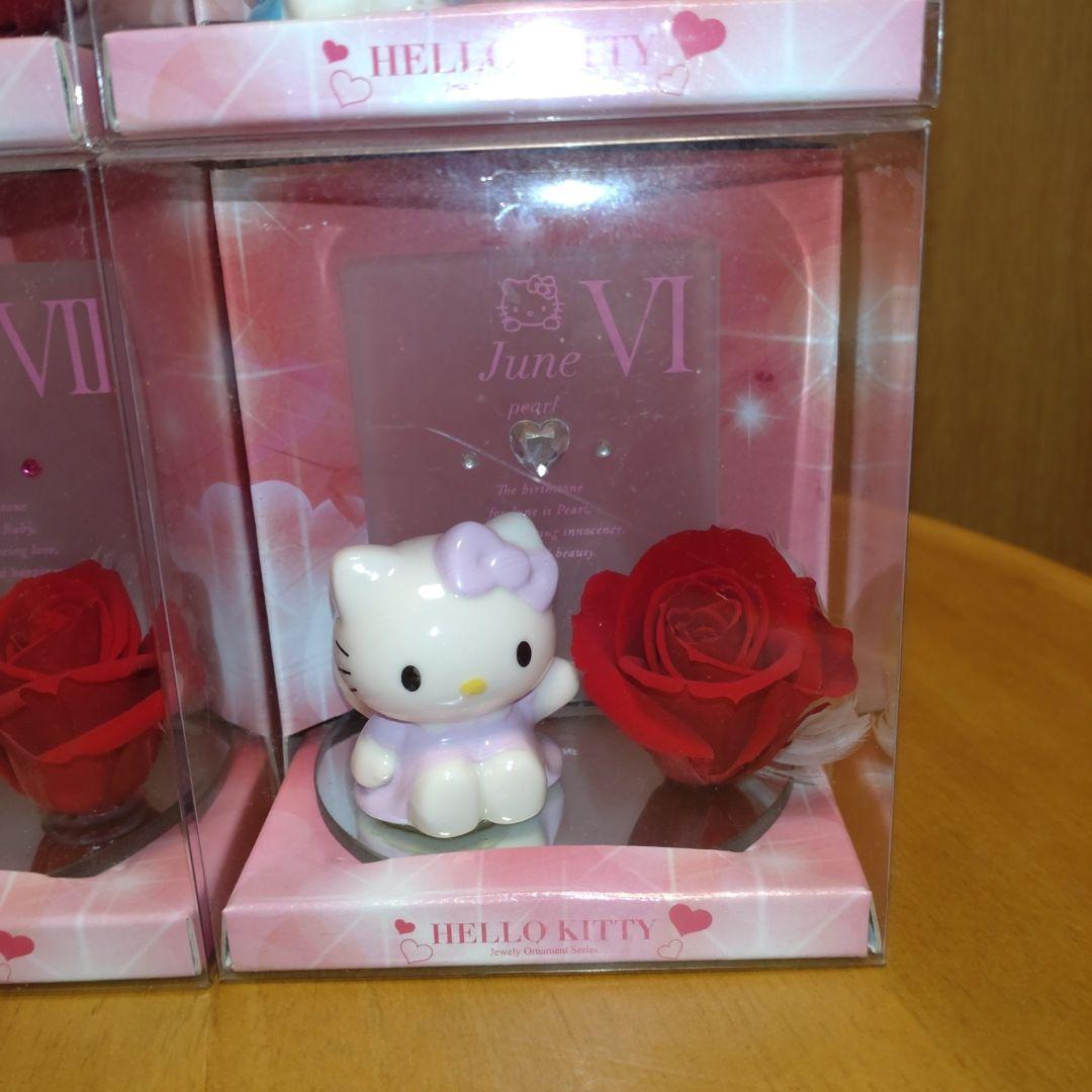 ハローキティ　誕生石　置物