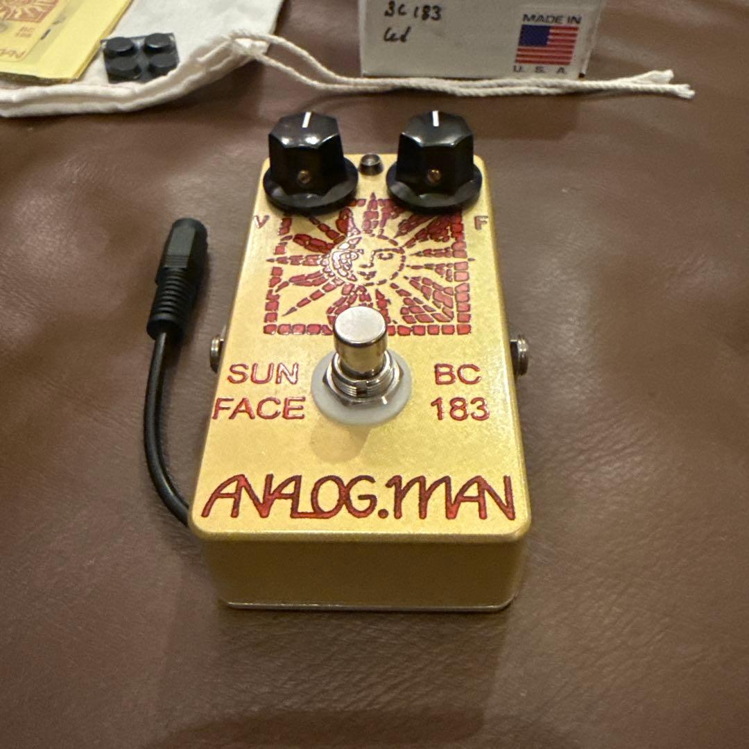 【ファズ】ANALOG.MAN SUN FACE BC 183