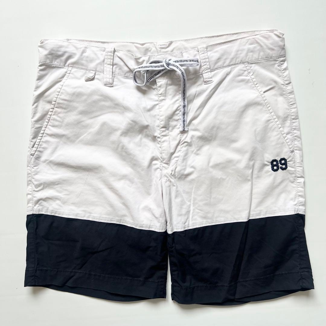 Pearlygates パーリーゲイツ　ハーフパンツ　バイカラー　メンズ　ゴルフ