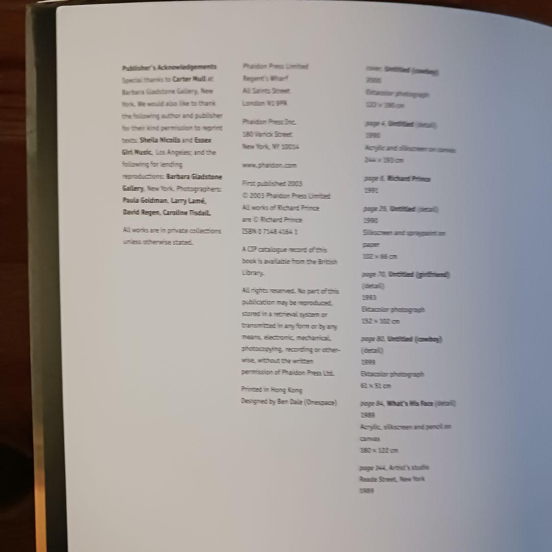 アート・デザイン・音楽 Richard Prince