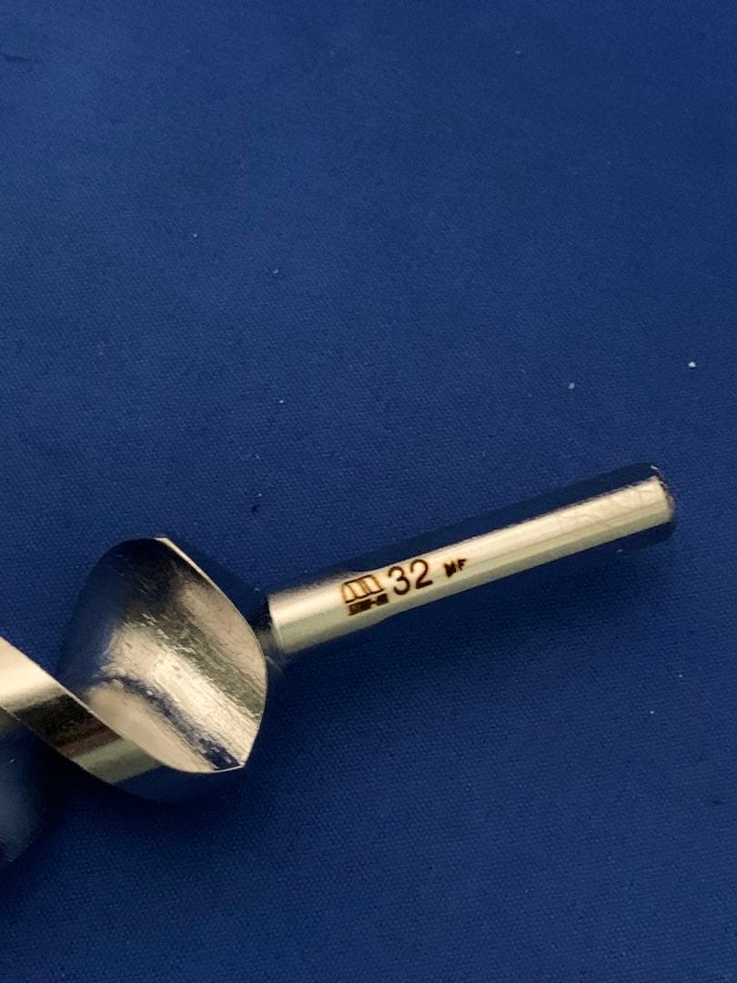 ポールセッティングドリル刃 32x500mm 超硬チップ付 軸径10mm (3)