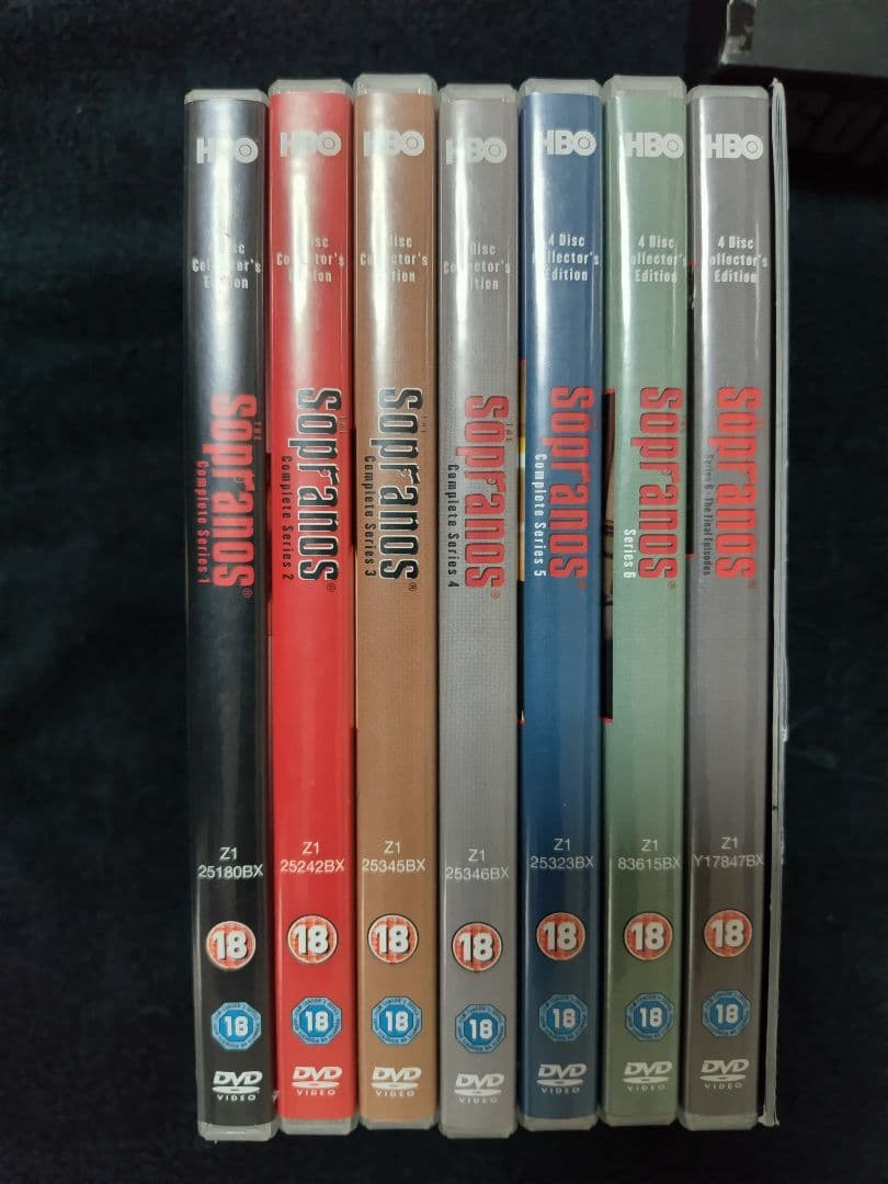 The Sopranos DVD ボックスセット 全6シリーズ