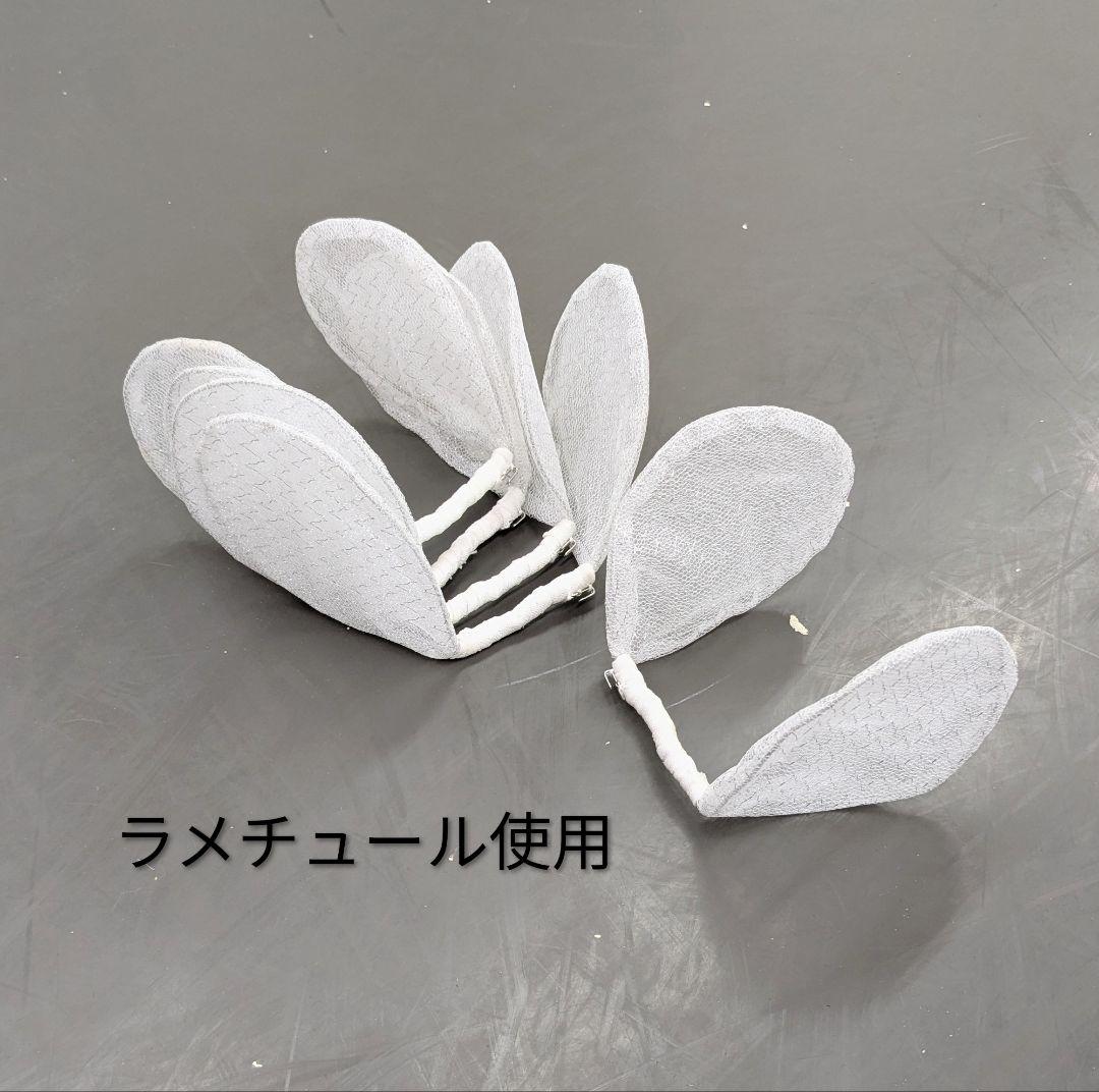 バレエ衣裳/白·妖精　頭飾り付き ジュニア6着+大人1着セット