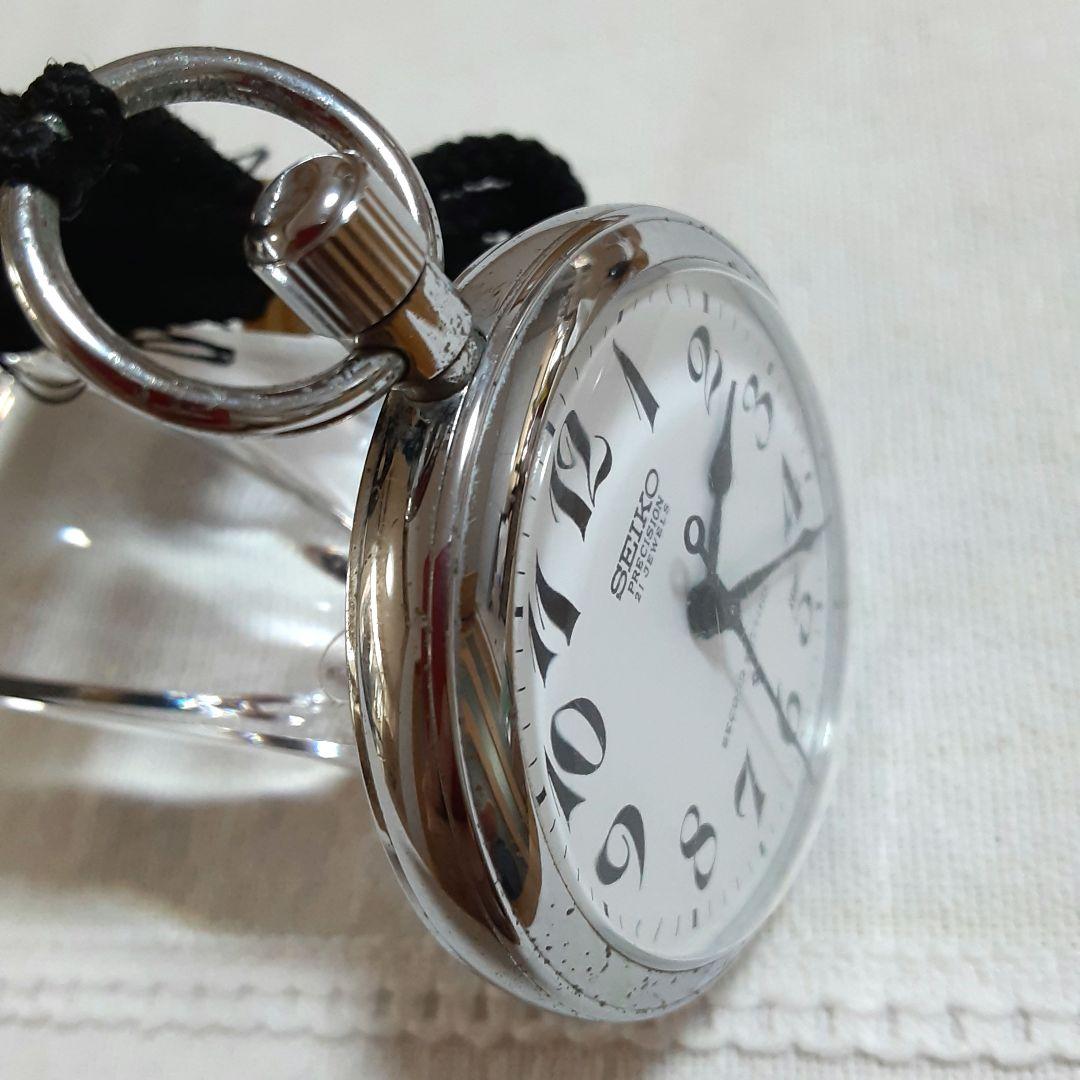 稼働品　SEIKO 精工舎諏訪1974年プレシジョン懐中時計 21JEWELS
