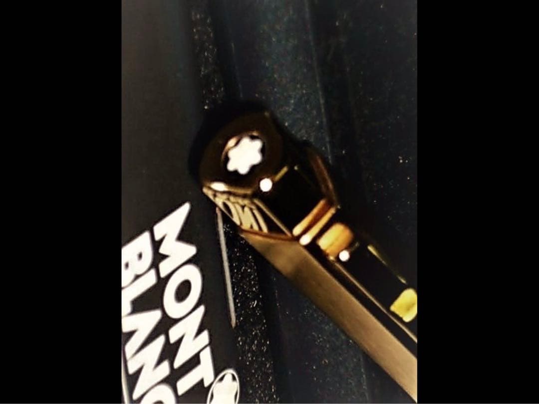 １本は欲しい総金張りのチタンボディ★稀少な価値ある逸品No20280★モンブラン