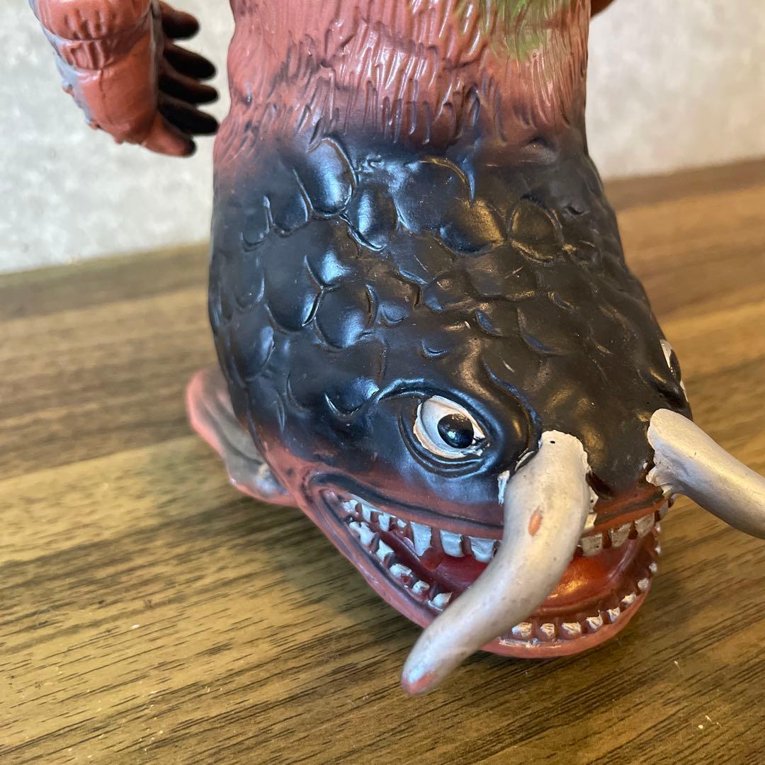 マスダヤ　スペクトルマン　モグネチュードンソフビ　当時物　落書き無し