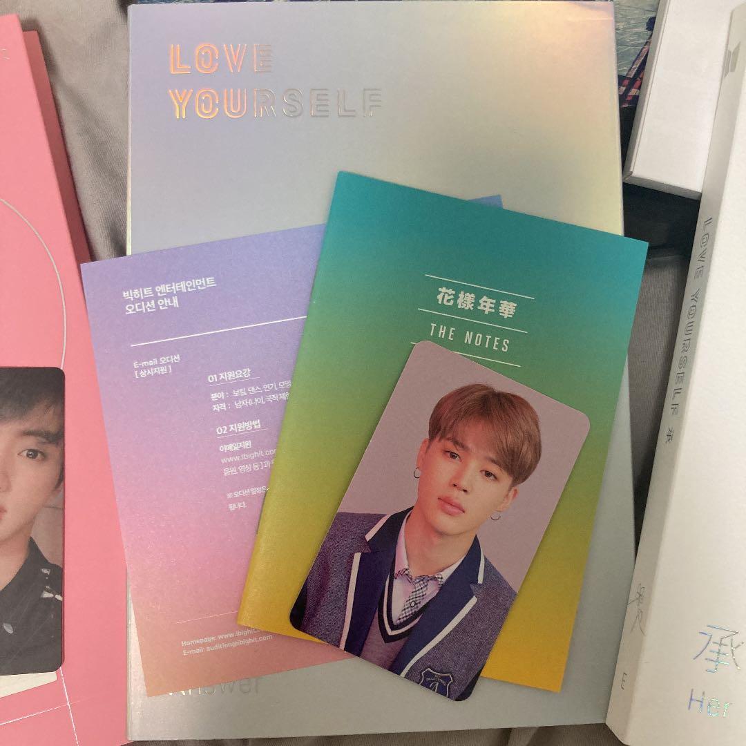 値段交渉⭕️BTS wingsセットとLYS起承転結 PERSONA