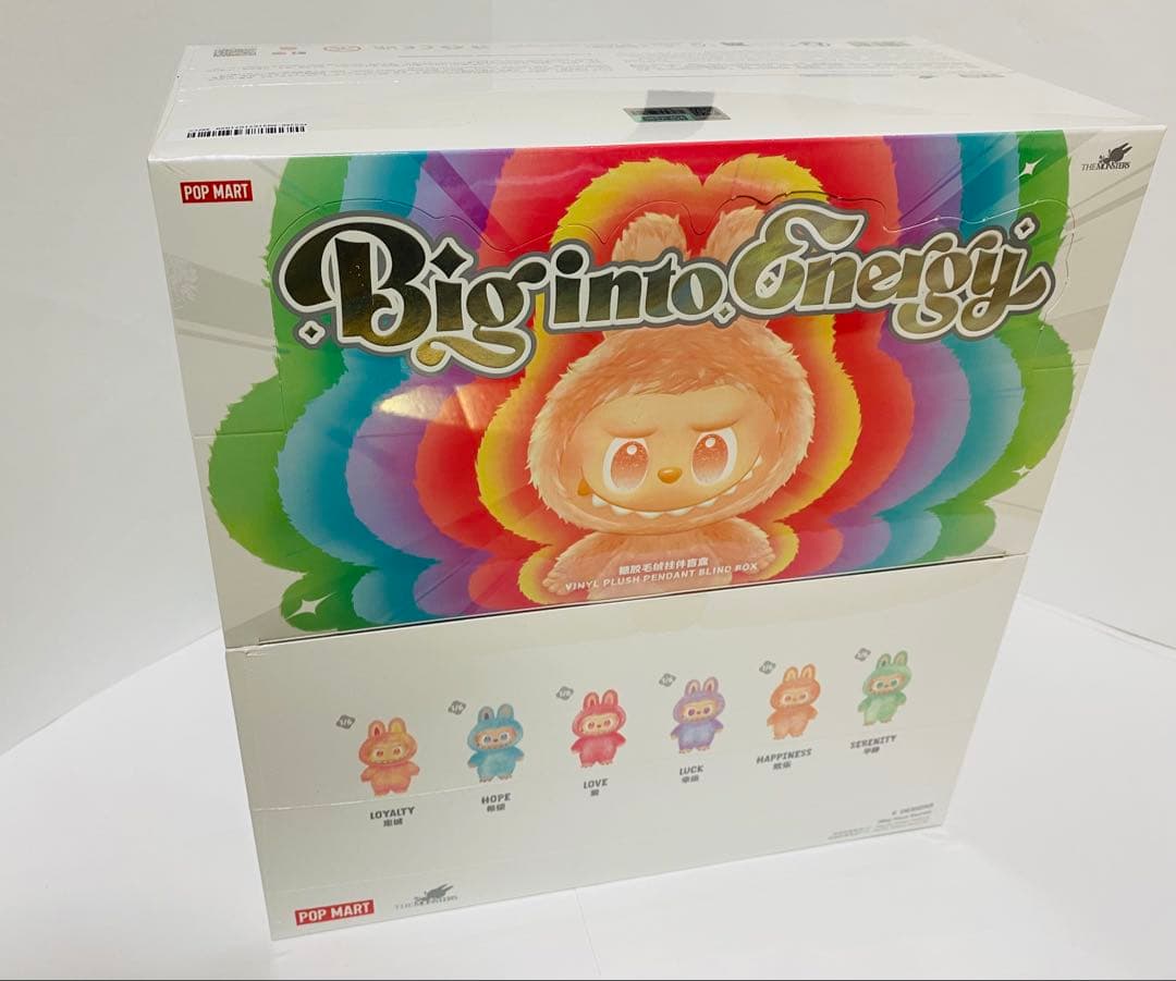 【即日配送】新品未開封 正規品 2box ラブブ エナジー POPMART