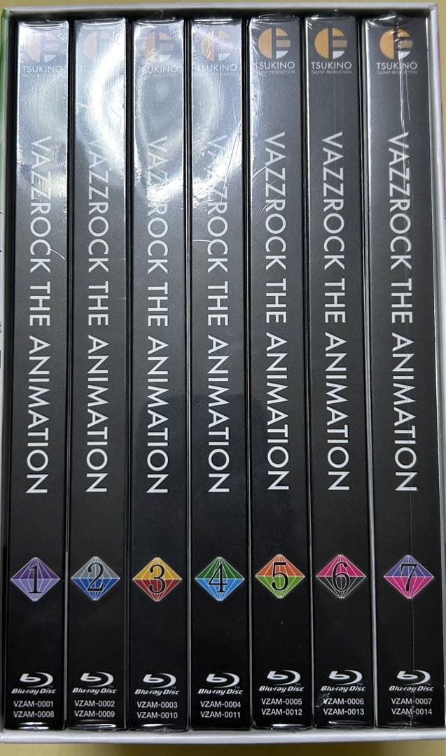 VAZZROKC THE ANIMATION Blu-ray 7巻セット　未開封