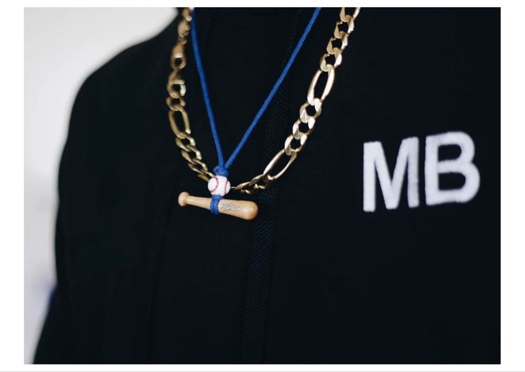 ムーキー ベッツ All Star Necklace 青 ナチュラル