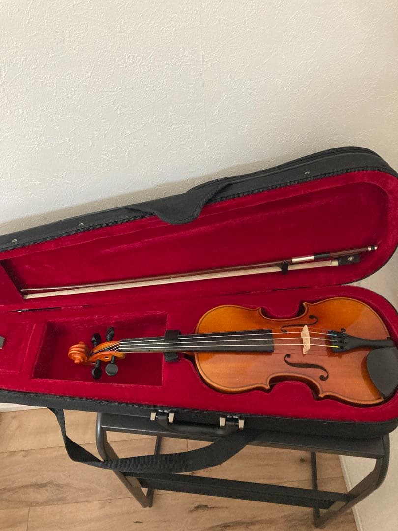 スズキ　バイオリン 1/4 本体 ケース付き　子ども