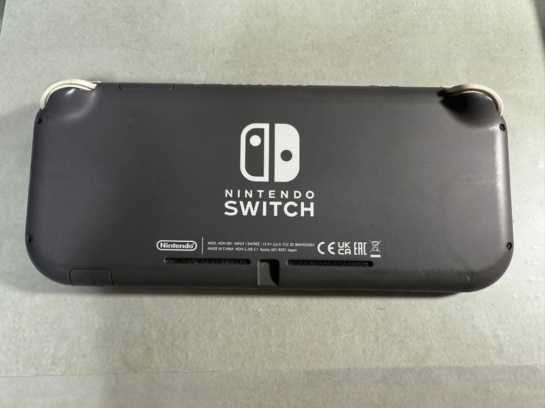 ニンテンドースイッチライトグレー 本体のみ