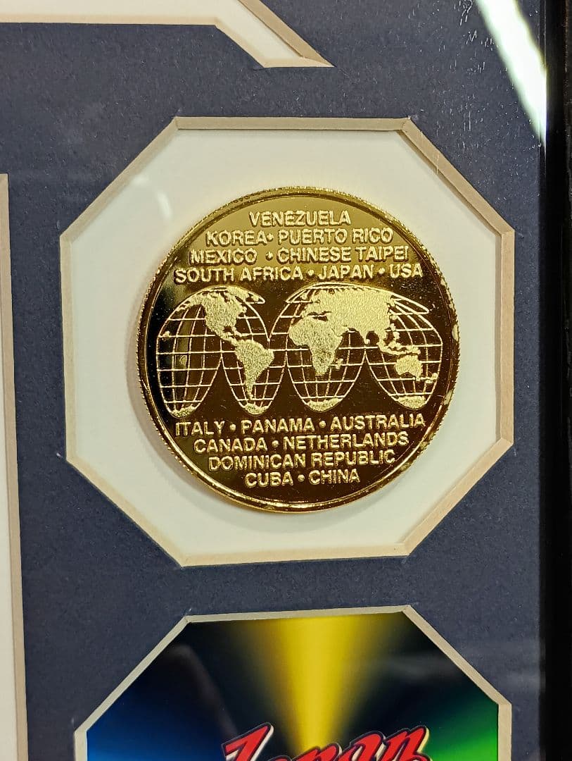 2006 WBC 優勝記念 フォトプラーク 侍ジャパン ダブルフォトミント