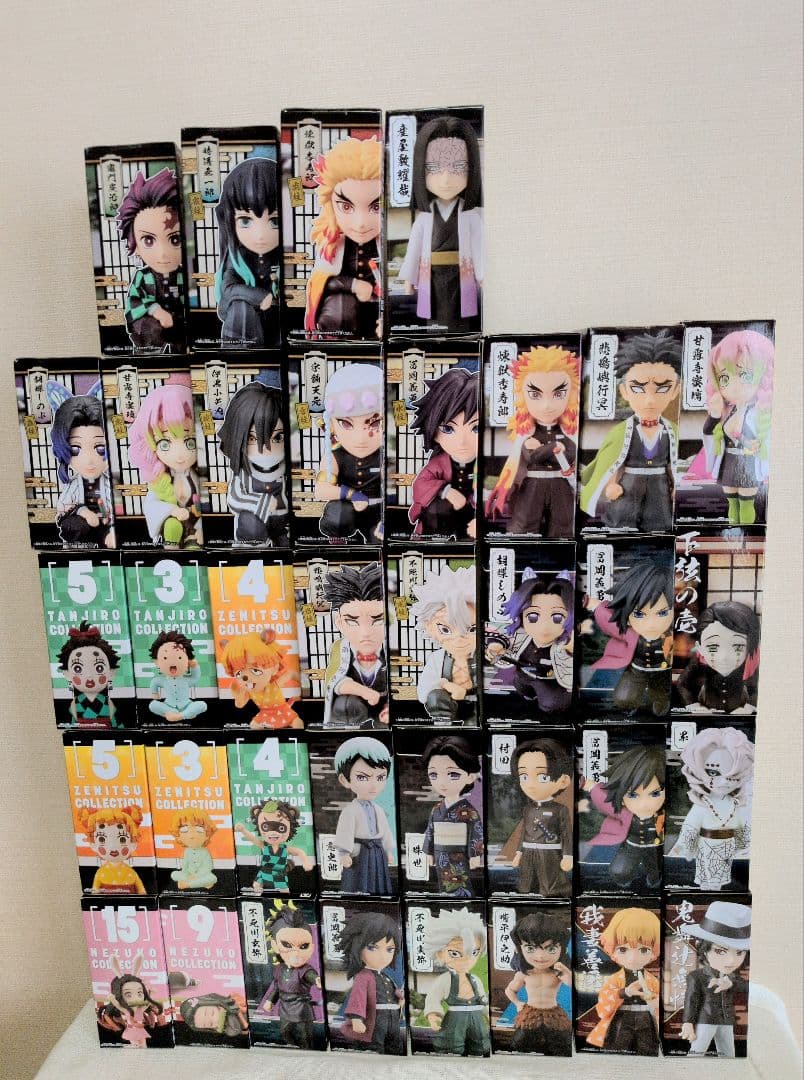 鬼滅の刃　ワールドコレクタブル フィギュア　36個 まとめ売り ワーコレ