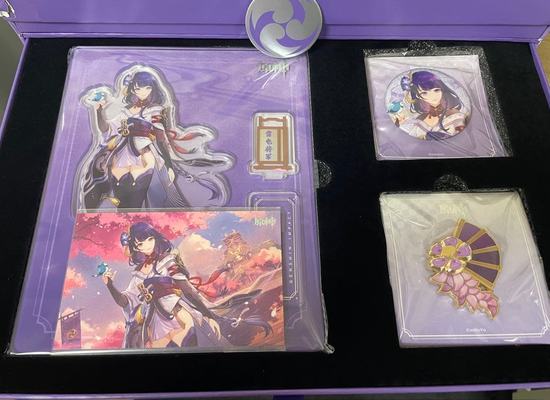 原神 稲妻 OST『寂々たる無妄の国』限定グッズBOX 雷電将軍