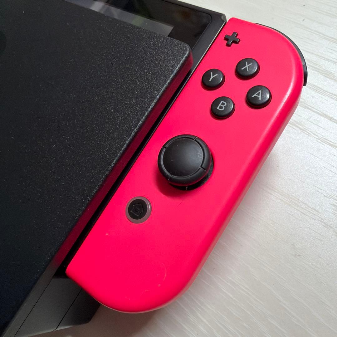 Nintendo Switch 本体 グリーン/ピンク Joy-Con4つ付き