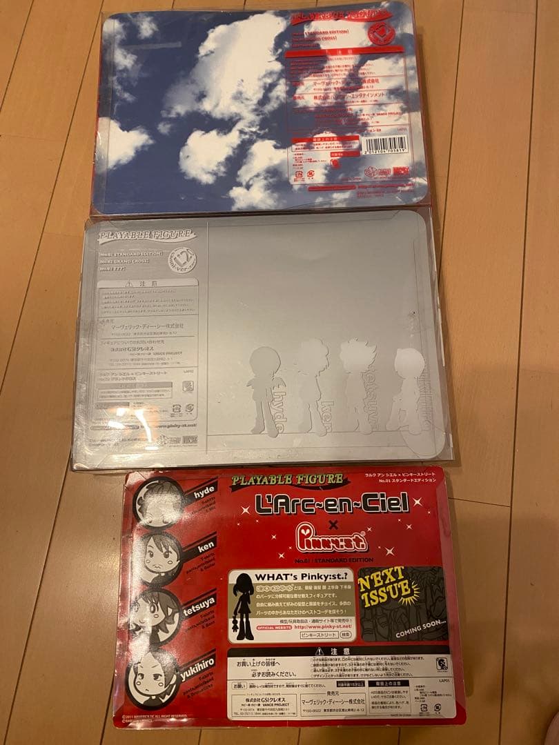 L'Arc-en-Ciel ピンキーストリート 01 02 03 フィギュア