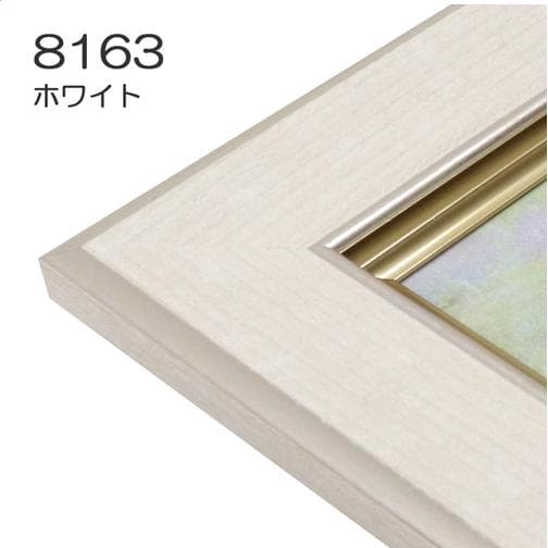 アクリル画　原画　「野花の咲く高原01」額縁付　F4サイズ　キャンバス