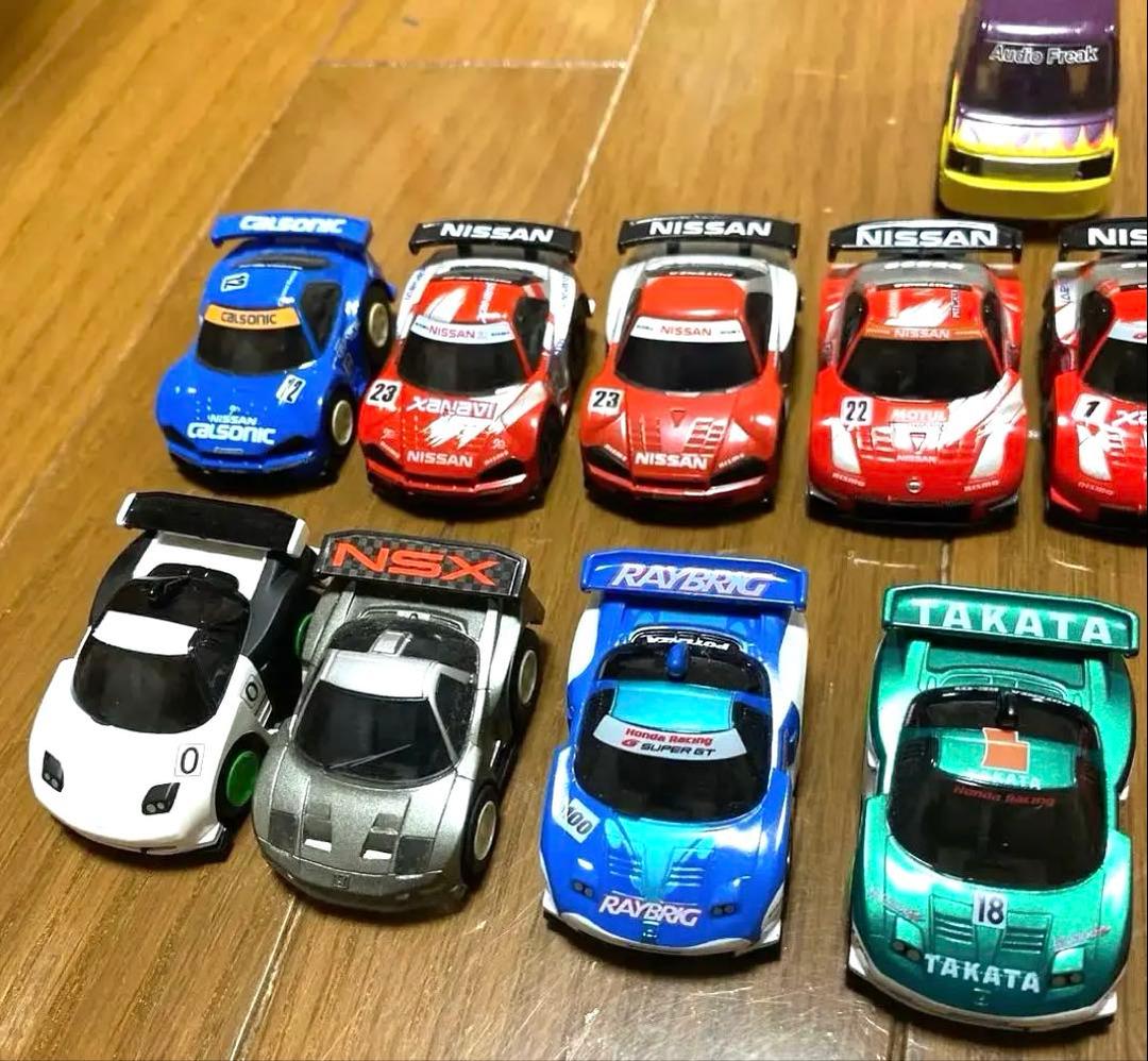 タカラ　絶版品チョロＱ　超リアル仕上げ ・超リアルサーキットシリーズなど 28台