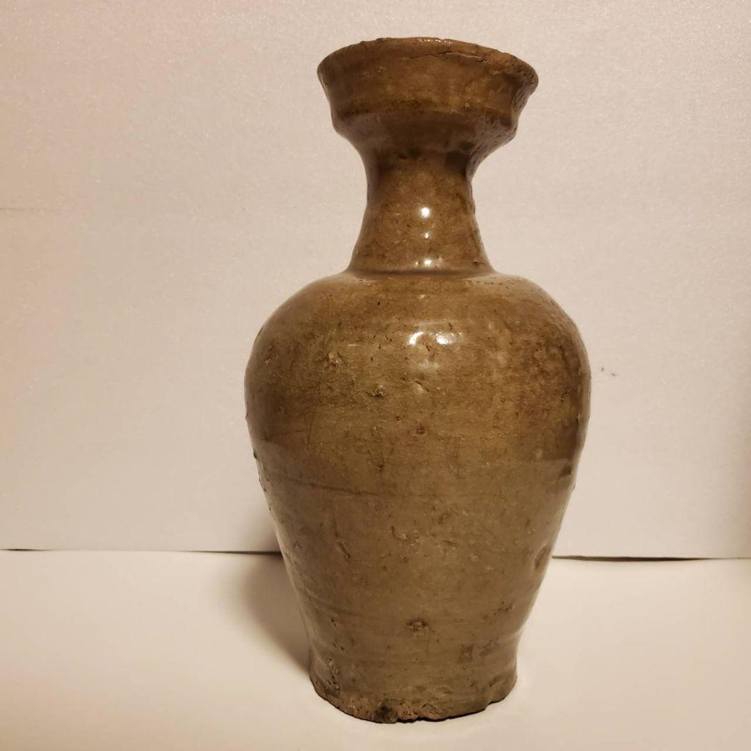 朝鮮美術　高麗青磁　徳利　花入れ