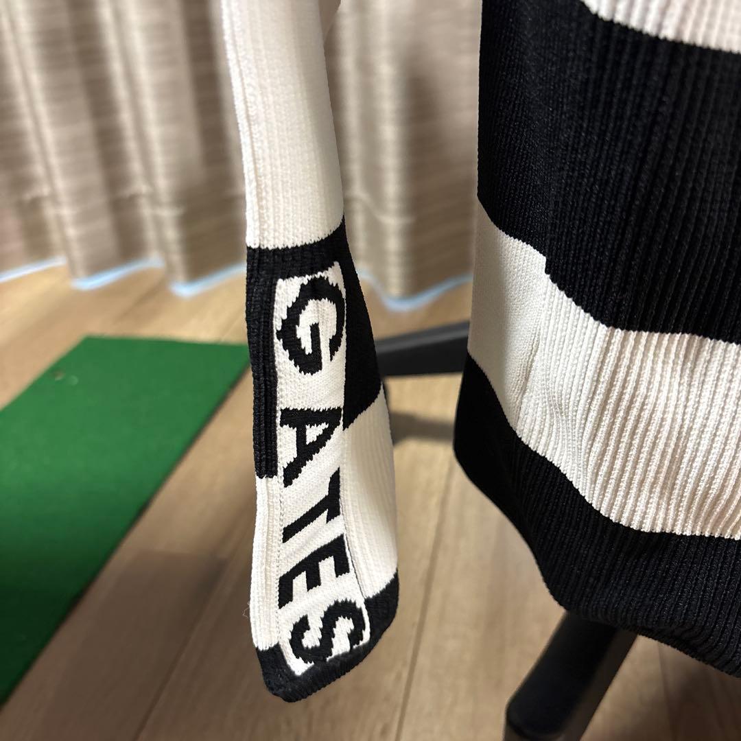 PEARLY GATES ストライプセーター