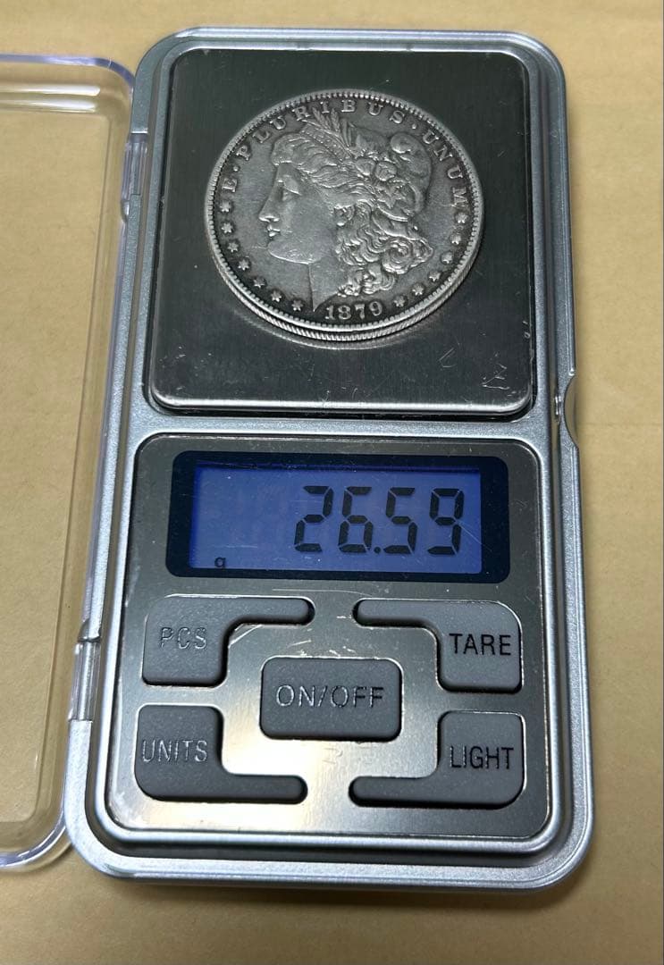 アメリカ1ドル銀貨 モルガンダラー 2枚セット 品位900 本物保証