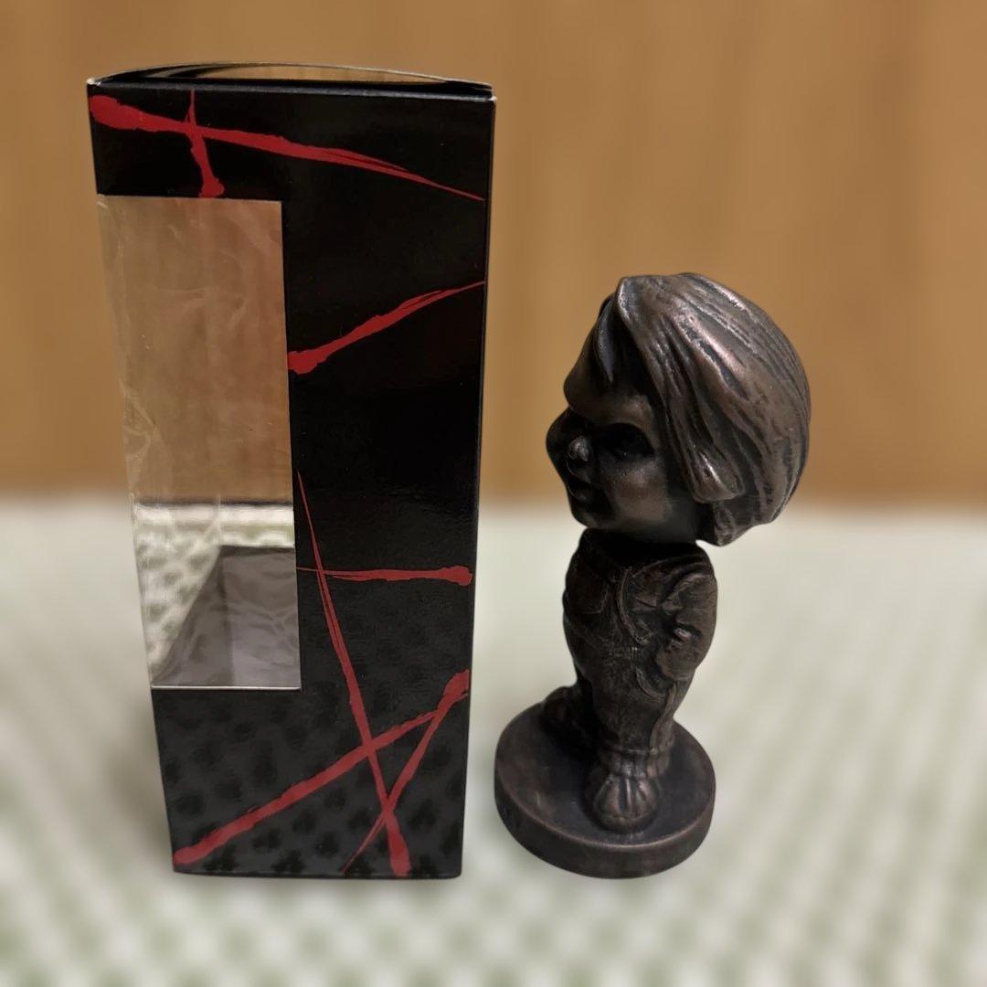 値下げ　チャイルドプレイ2 ボビングヘッド『チャッキー／ブロンズ風』