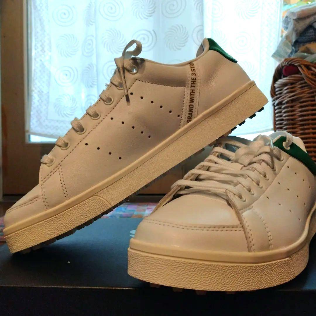 アディダス ゴルフシューズ アディクロスクラシック ワイド ホワイトホワイト