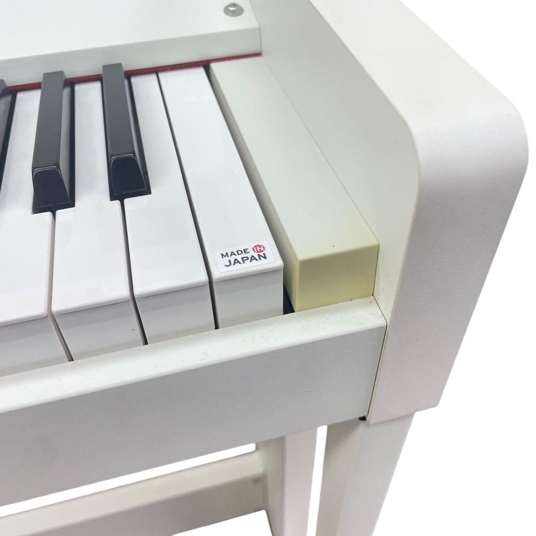 松井咲子カバー付き KORG C1 Air 88鍵 ホワイトデジタルピアノ