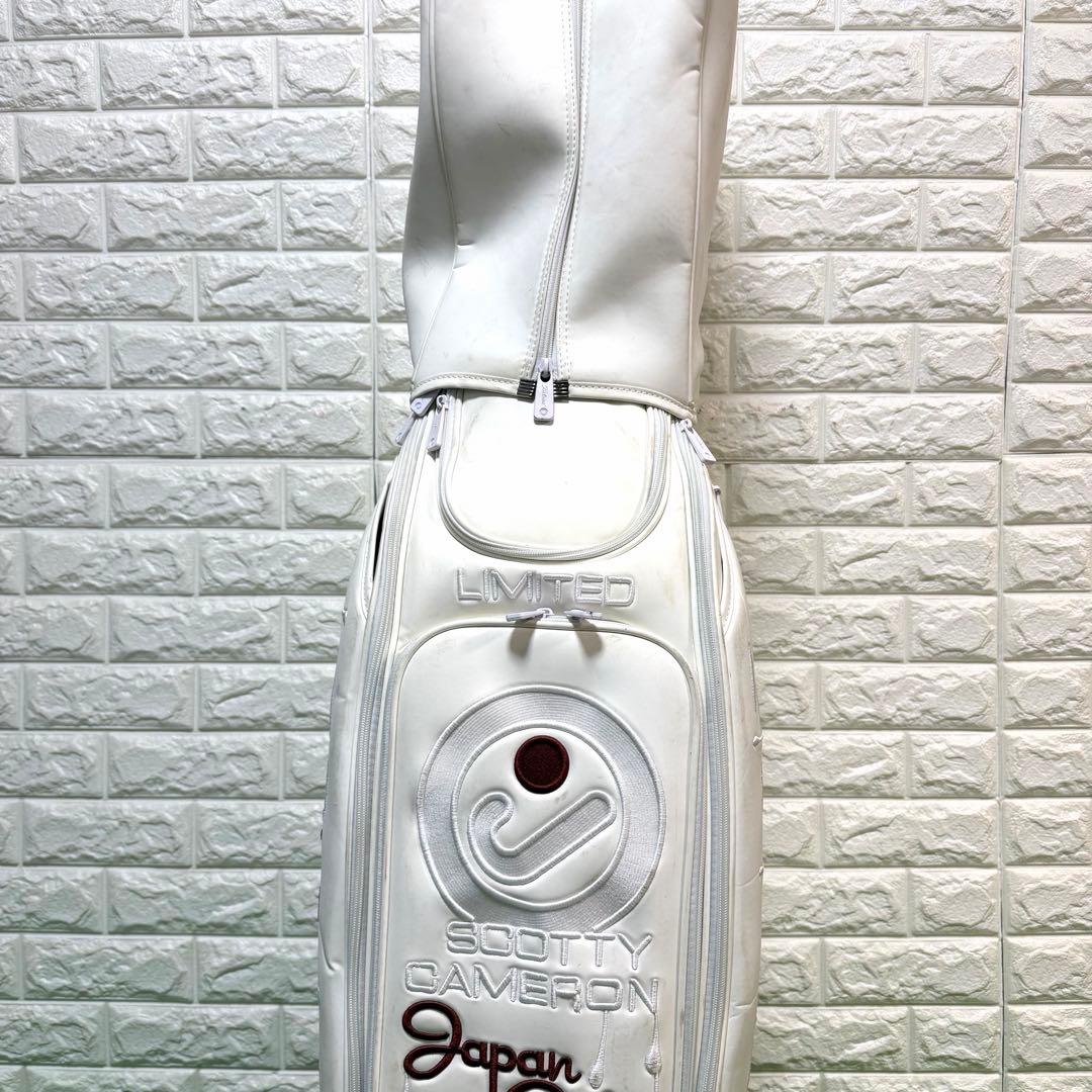 激レア　Scotty Cameron 限定 スタッフバック　キャディーバッグ　白