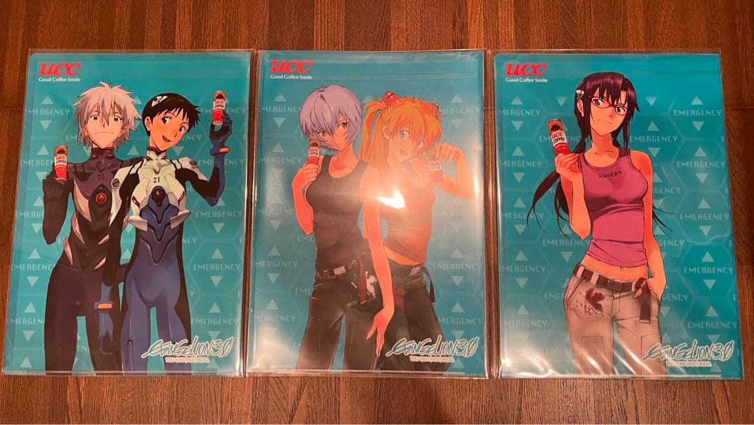 【廃盤・入手困難】エヴァンゲリオン　クリアファイル　詰め合わせ①