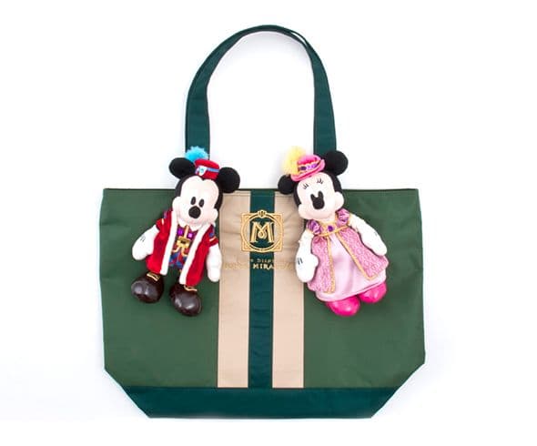 ディズニーホテルエクスクルーシブミラコスタ限定ミッキー＆ミニー付トートバッグ新品