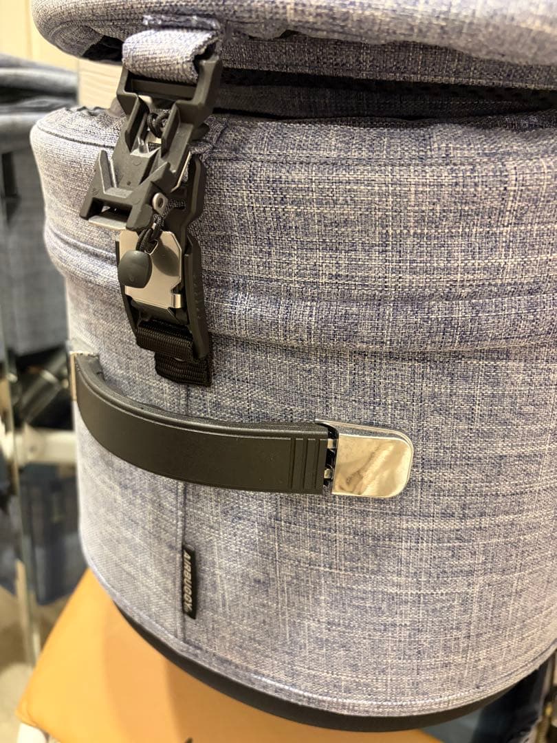 AIRBUGGY ペットカート メランジデニム　顎乗せクッション付き