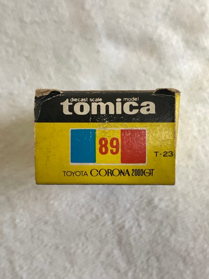 トミカ トヨタ コロナ 2000GT (黒箱　日本製)