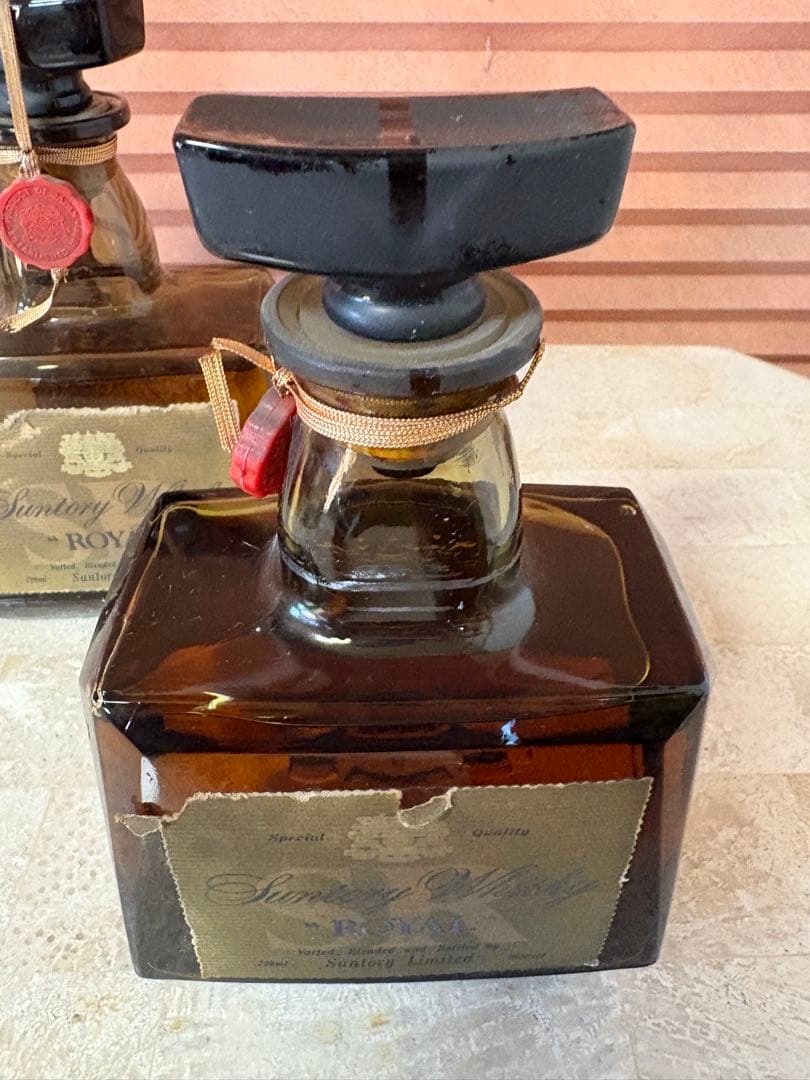 古酒　サントリー　ローヤル　ウイスキー　4本セット　750㎖