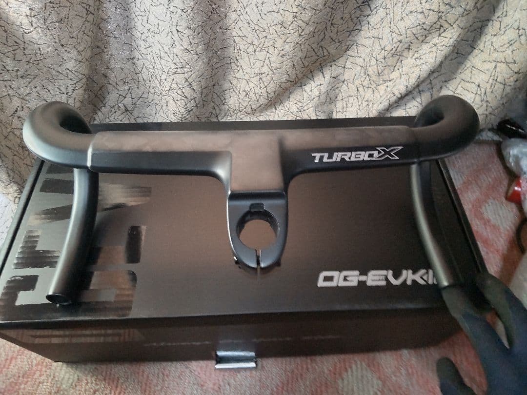 og evkin ステム一体型カーボンハンドル 360mm