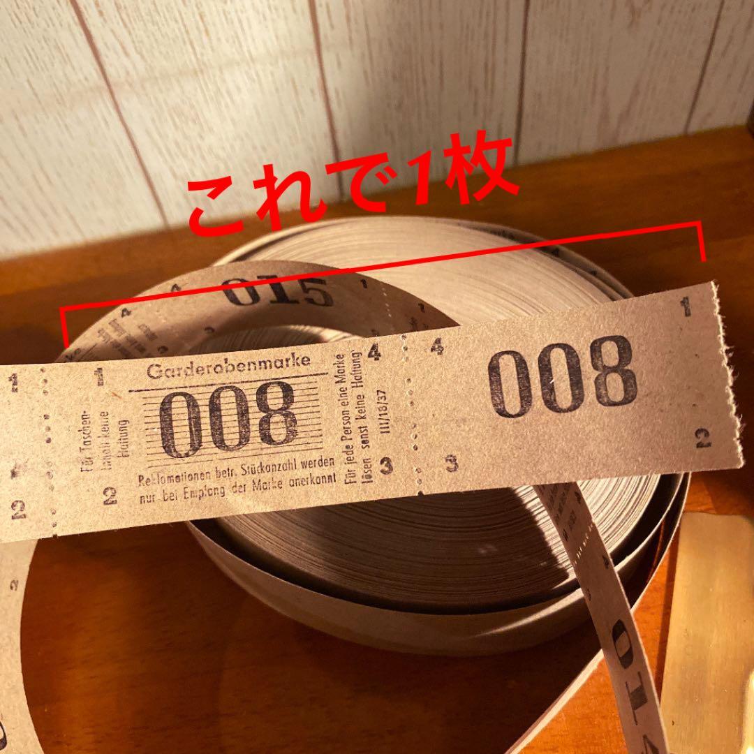 【10%】【No.35】海外チケット　激レア　ロールチケット