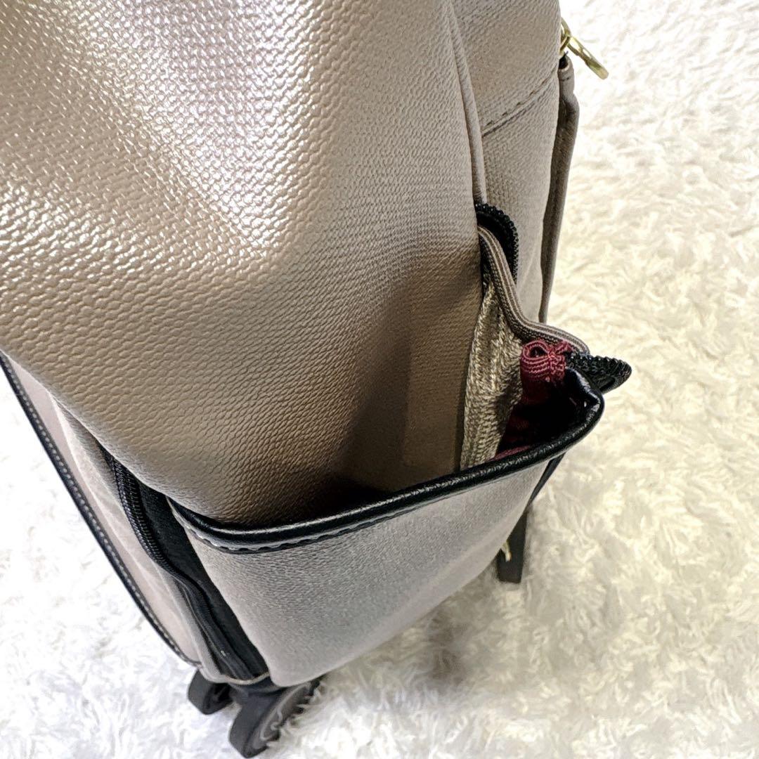 ソエルテ キャリーバッグ ソフト カランド 12L S 55794 ベージュ