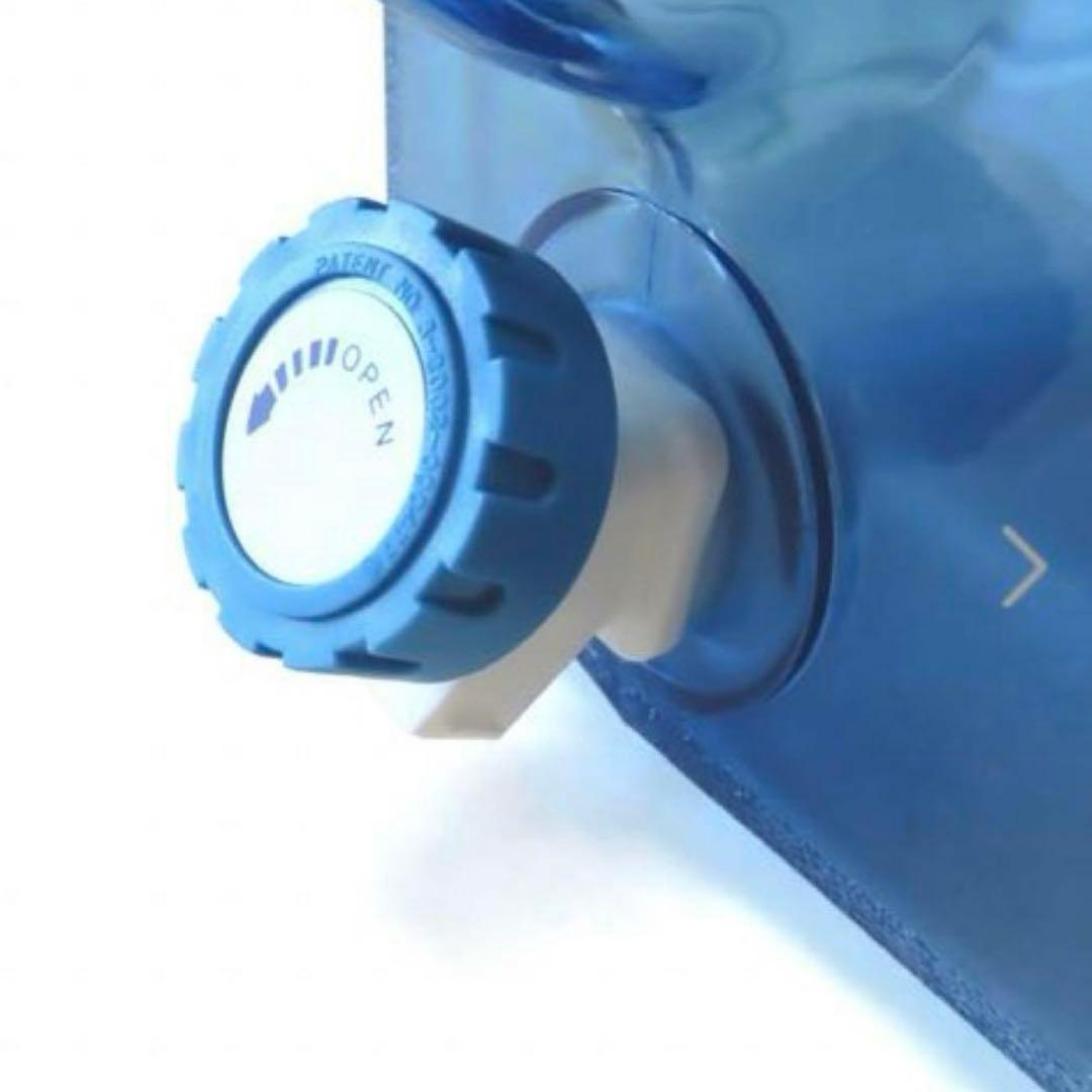 アウトドアや災害時の 給水に大活躍！折りたたみ式 ウォータータンクカート セット