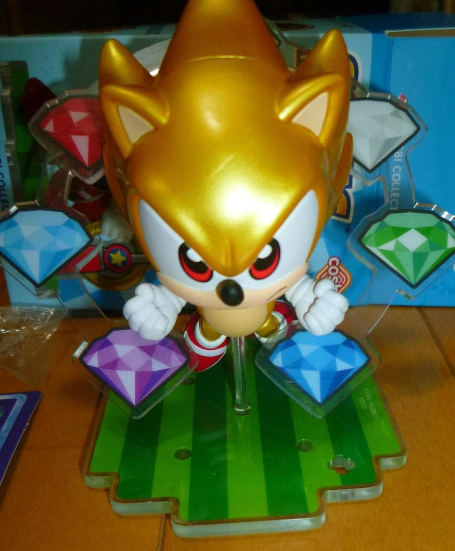 ソニック・ザ・ヘッジホッグ◆スーパーソニックSEGA東京コスビCosbi中古レア