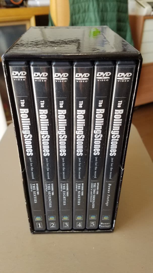 ローリングストーンズDVDボックス