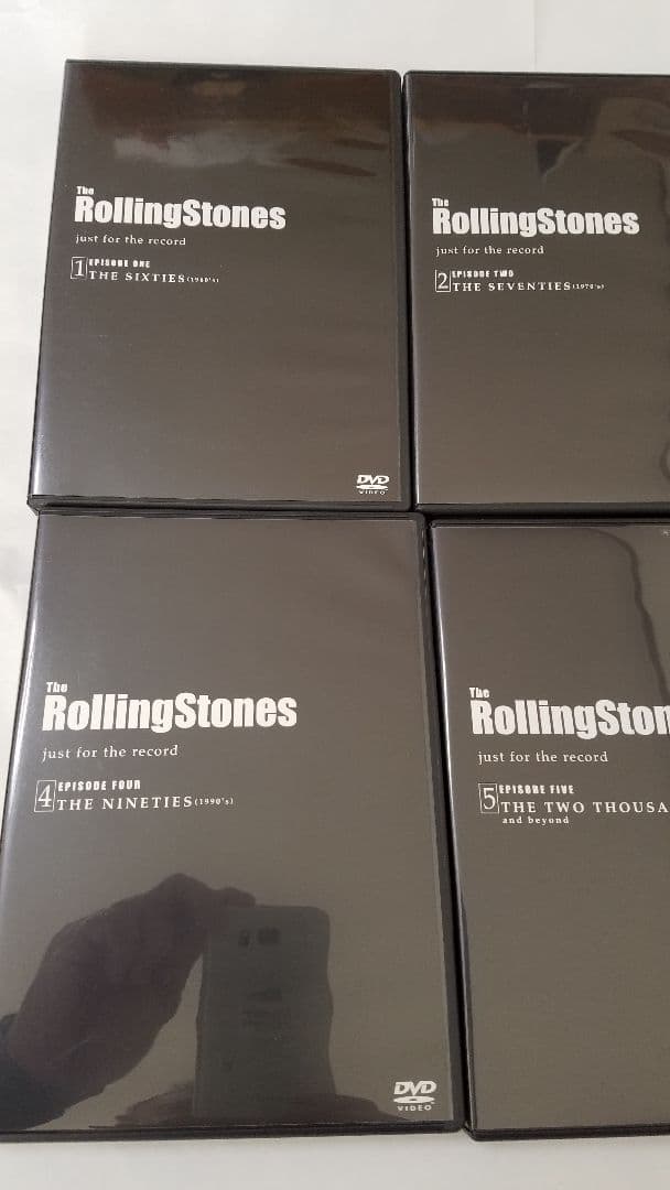 ローリングストーンズDVDボックス