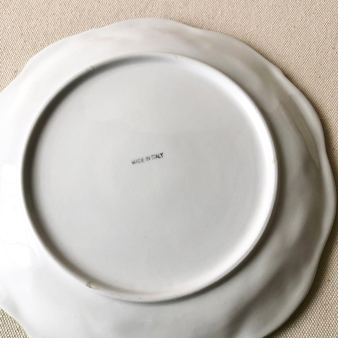 希少！鈴蘭デザインのヴィンテージプレート／イタリア製