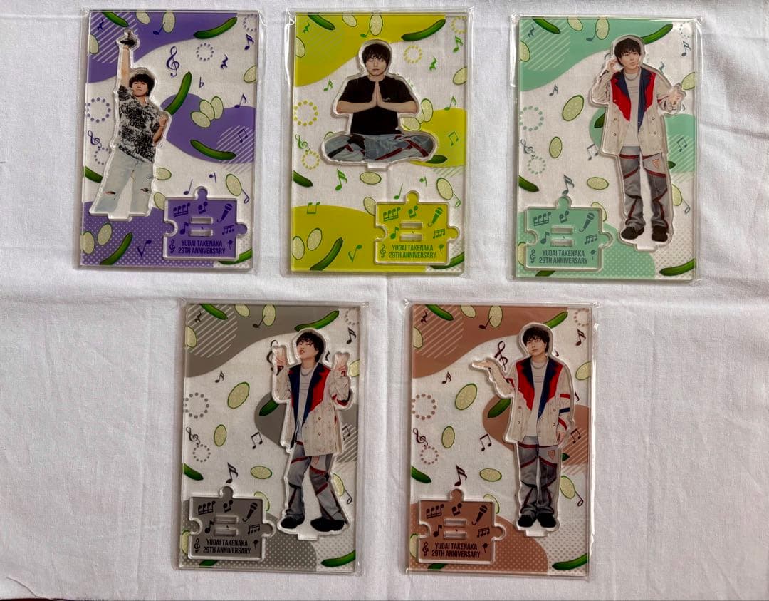 竹中雄大　アクリルスタンド　10種コンプリートセット