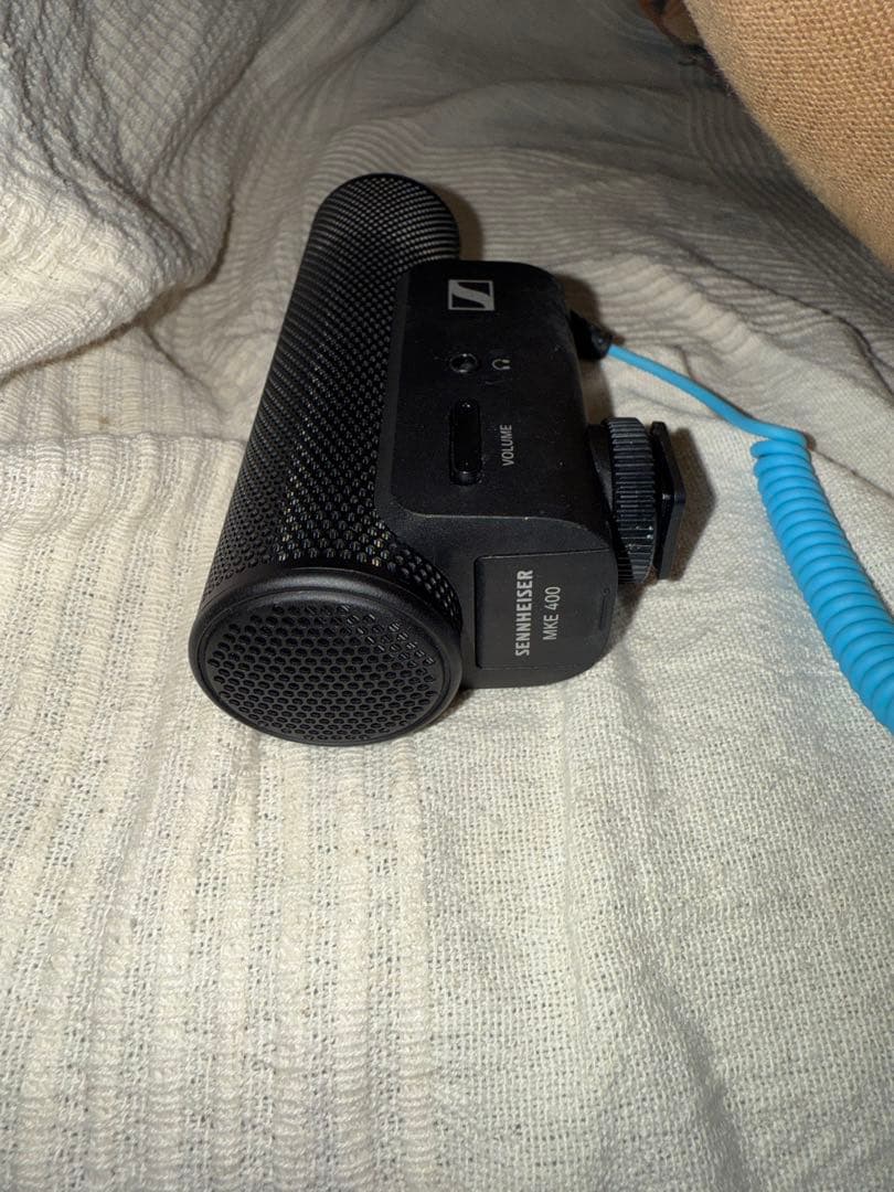 Sennheiser MKE 400 コンデンサーマイク ほぼ新品