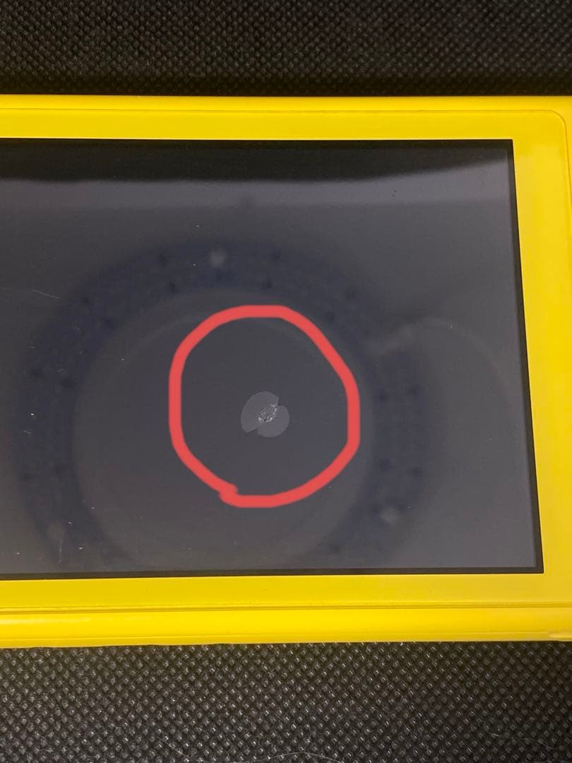 Nintendo Switch Lite ジャンク品 黄色 本体,箱,充電器付き