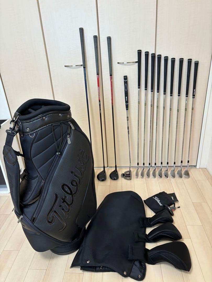 ☆人気のタイトリストで揃えた高級フルセット☆美品バッグ付き☆最後の一品です☆