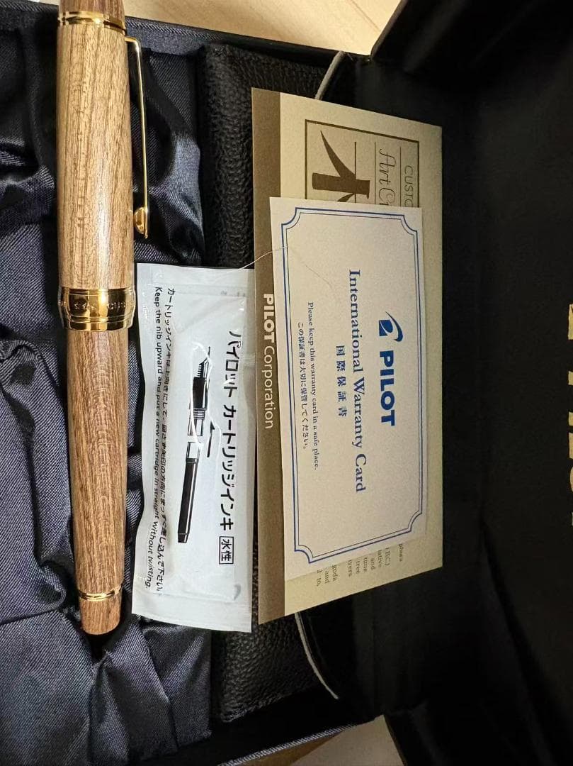 新品未使用 PILOT 万年筆 カスタム エンジュ