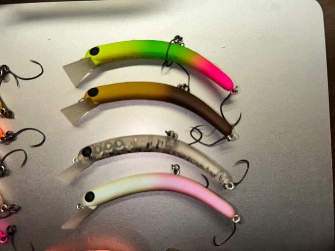 管釣りエリアトラウト ペピーノモカdrss ザッガー　ハイドラムs さかさニョロ