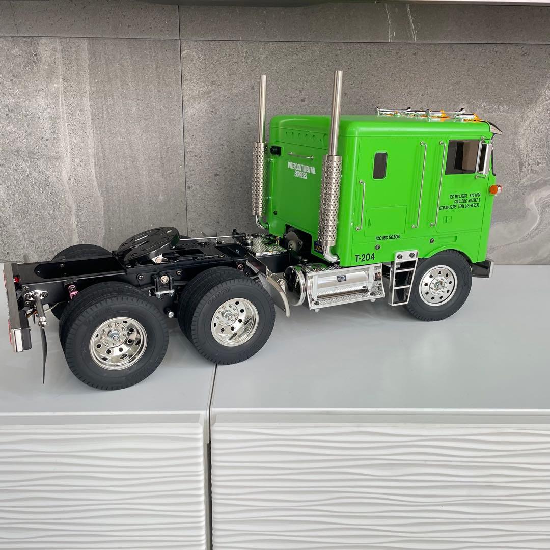 タミヤ 1/14 トレーラー　グローブライナー　フルオペレーション　プロポ付き